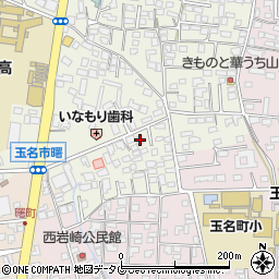 熊本県玉名市立願寺144-4周辺の地図