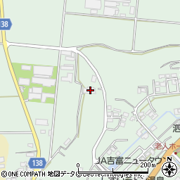 熊本県菊池市泗水町吉富2778周辺の地図