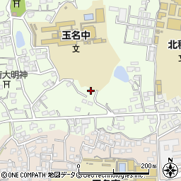 熊本県玉名市中尾452周辺の地図