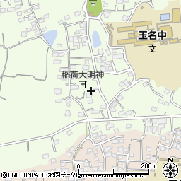 熊本県玉名市中尾282周辺の地図