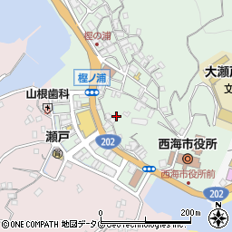 長崎県西海市大瀬戸町瀬戸樫浦郷2274周辺の地図