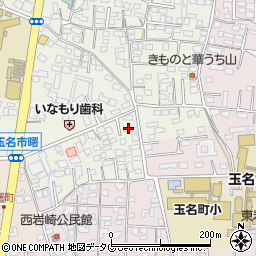熊本県玉名市立願寺118周辺の地図