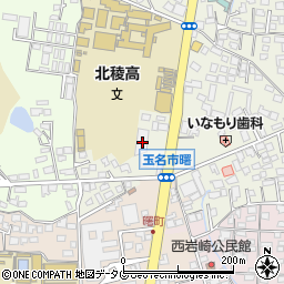 熊本県玉名市立願寺209周辺の地図