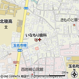 熊本県玉名市立願寺150周辺の地図