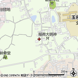 熊本県玉名市中尾208-1周辺の地図