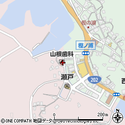 長崎県西海市大瀬戸町瀬戸福島郷1458周辺の地図