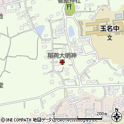 熊本県玉名市中尾281周辺の地図