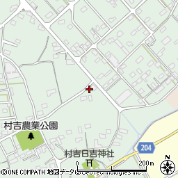 熊本県菊池市泗水町吉富176周辺の地図
