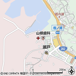 長崎県西海市大瀬戸町瀬戸福島郷1562周辺の地図