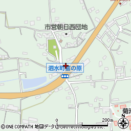 熊本県菊池市泗水町吉富2279周辺の地図