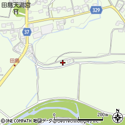 熊本県菊池市泗水町田島37周辺の地図