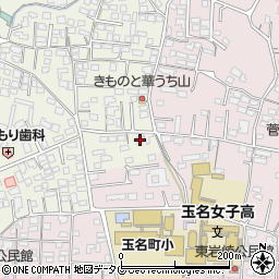 熊本県玉名市立願寺9周辺の地図