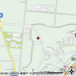 熊本県菊池市泗水町吉富2788周辺の地図