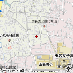 熊本県玉名市立願寺8周辺の地図