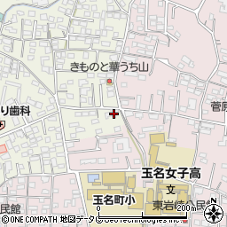 熊本県玉名市立願寺11周辺の地図