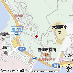 長崎県西海市大瀬戸町瀬戸樫浦郷2363周辺の地図