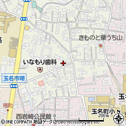 熊本県玉名市立願寺115-2周辺の地図
