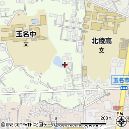 熊本県玉名市中尾487周辺の地図