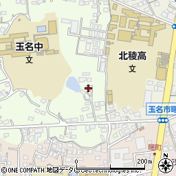 熊本県玉名市中尾503周辺の地図