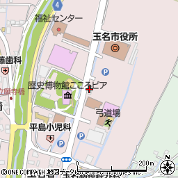 日本棋院玉名支部周辺の地図
