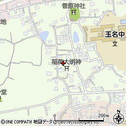 熊本県玉名市中尾271周辺の地図