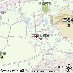 熊本県玉名市中尾274周辺の地図
