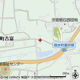 熊本県菊池市泗水町吉富3039周辺の地図