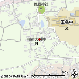 熊本県玉名市中尾269周辺の地図