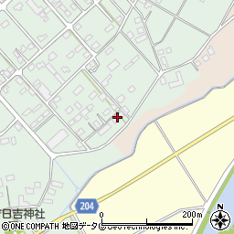 熊本県菊池市泗水町吉富729周辺の地図