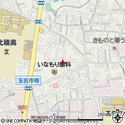 熊本県玉名市立願寺148周辺の地図