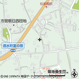 熊本県菊池市泗水町吉富2260周辺の地図