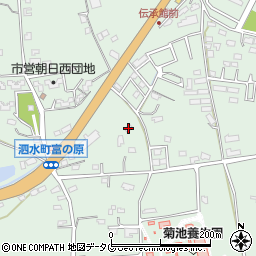 熊本県菊池市泗水町吉富2256周辺の地図