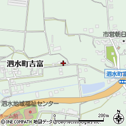 熊本県菊池市泗水町吉富3047周辺の地図