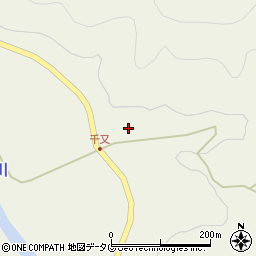 大分県佐伯市直川大字下直見1990-1周辺の地図