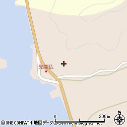 長崎県南松浦郡新上五島町荒川郷769周辺の地図