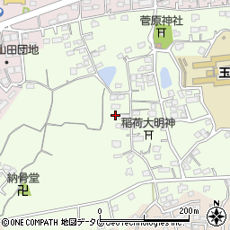 熊本県玉名市中尾228周辺の地図