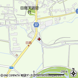熊本県菊池市泗水町田島180周辺の地図