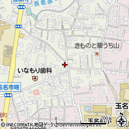 熊本県玉名市立願寺115周辺の地図