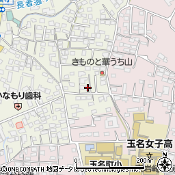 熊本県玉名市立願寺14周辺の地図