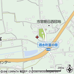 熊本県菊池市泗水町吉富3074周辺の地図