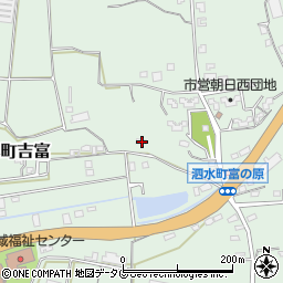 熊本県菊池市泗水町吉富3050周辺の地図