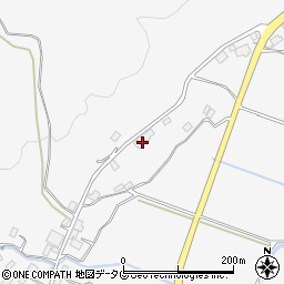 熊本県阿蘇市的石1003周辺の地図