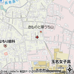 熊本県玉名市立願寺13-14周辺の地図