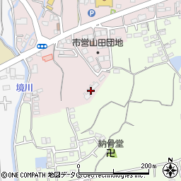 熊本県玉名市山田2183周辺の地図