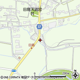 熊本県菊池市泗水町田島181周辺の地図