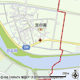 林田商店周辺の地図