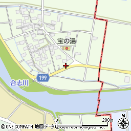 林田商店周辺の地図