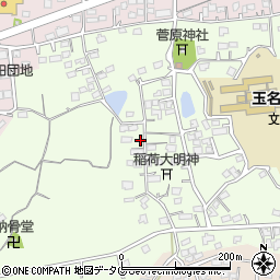 熊本県玉名市中尾226周辺の地図