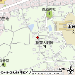 熊本県玉名市中尾226周辺の地図