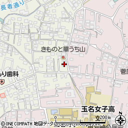 熊本県玉名市立願寺12-4周辺の地図